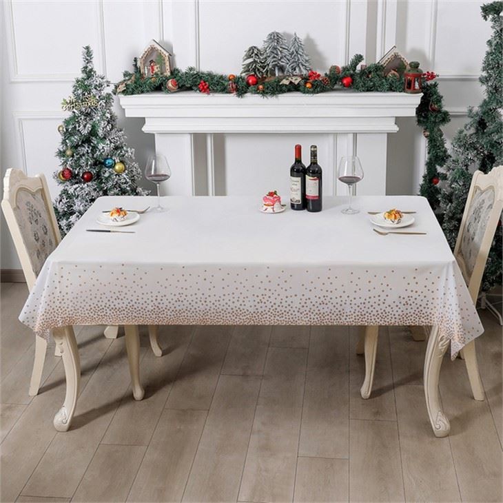 Rose Gold Disposable Table Cover