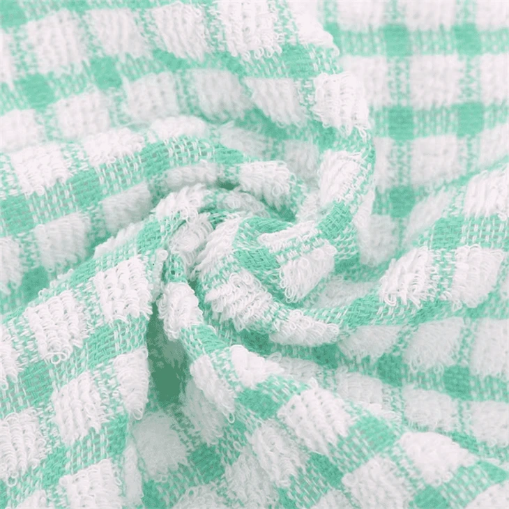 Cotton Checkered Super Absorption Hand Towel
