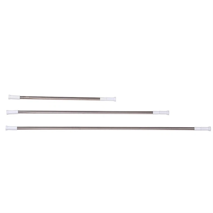 Durable Stainless Steel Rust-resistant Adjustable Shower Curtain Rod