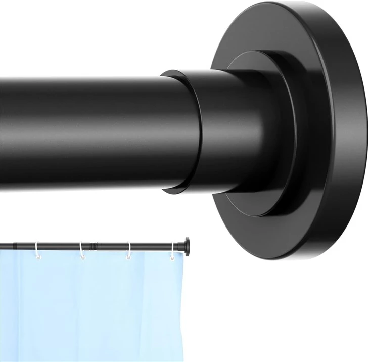 Flexible Stainless Steel Shower Curtain Rod Rustproof