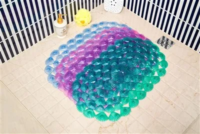 Emici kaymaz banyo paspası